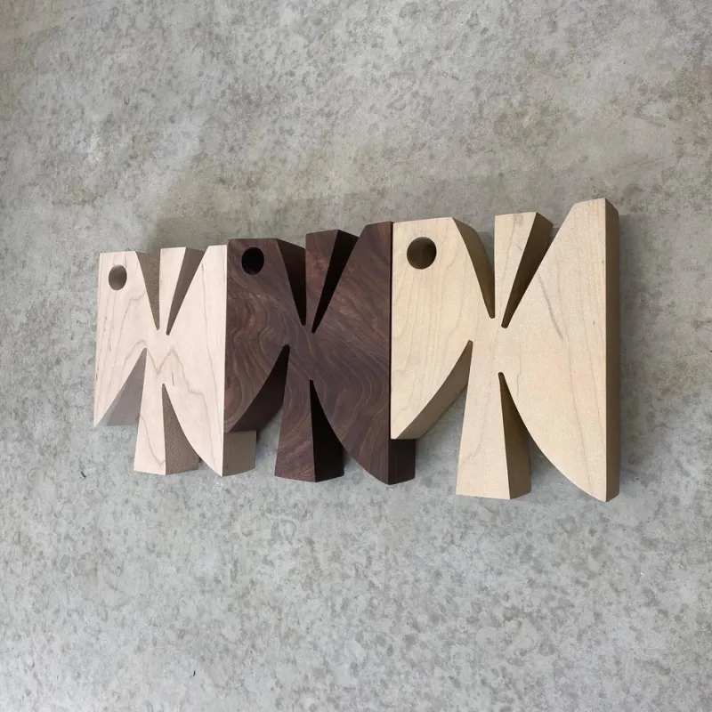 Pamono Scott Troxel, Gold Walnut, 2023, Mixed Media on Wood> Sculpture