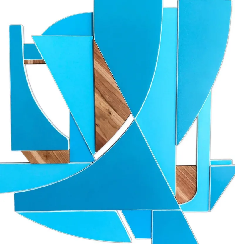 Pamono Scott Troxel, Spinnaker, 2019, Spray Acrylic on Wood Sculpture> Sculpture