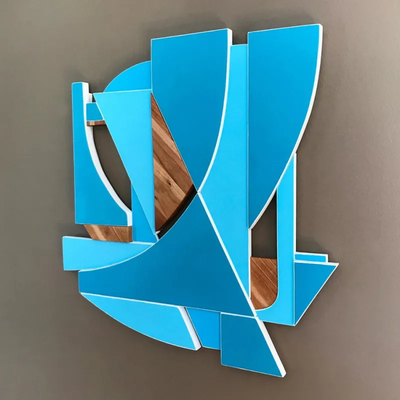 Pamono Scott Troxel, Spinnaker, 2019, Spray Acrylic on Wood Sculpture> Sculpture