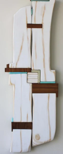 Pamono Scott Troxel, Urban Cactus, 2017, Acrylic on Wood Sculpture><noscript><img width=