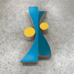 New Pamono Scott Troxel, Wavy Yellow, 2024, Lacquer on Maple