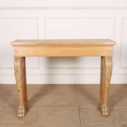 Pamono Scottish Pale Pine Console Table> Console Tables