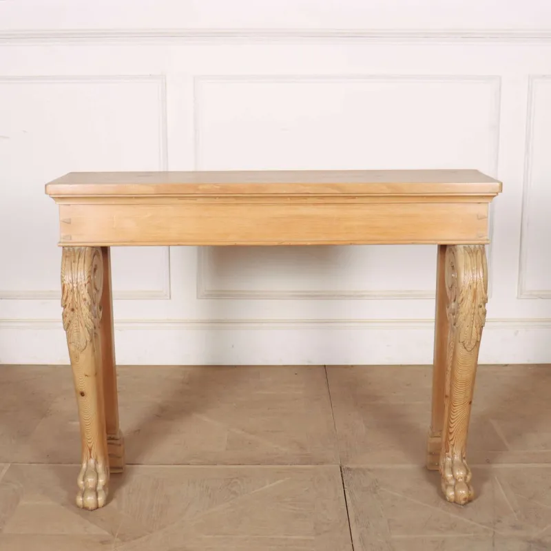 Pamono Scottish Pale Pine Console Table> Console Tables