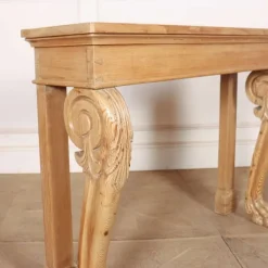 Pamono Scottish Pale Pine Console Table><noscript><img width=