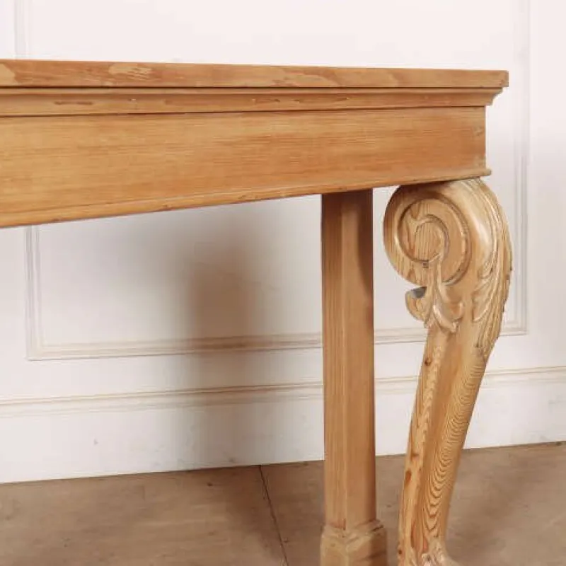 Pamono Scottish Pale Pine Console Table> Console Tables