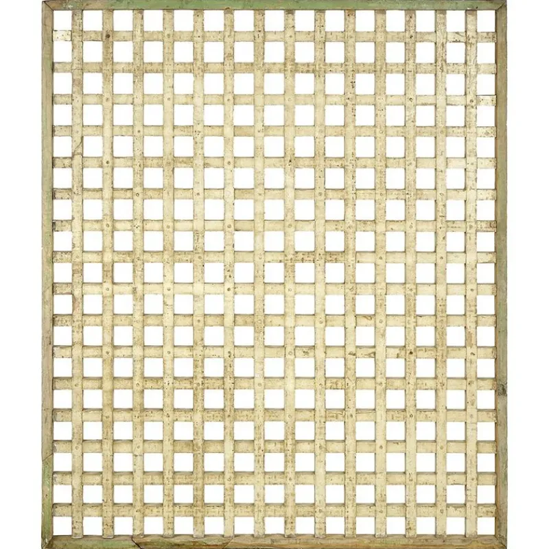 Pamono Screen in Patinated Solid Wood> Room Dividers & Screens