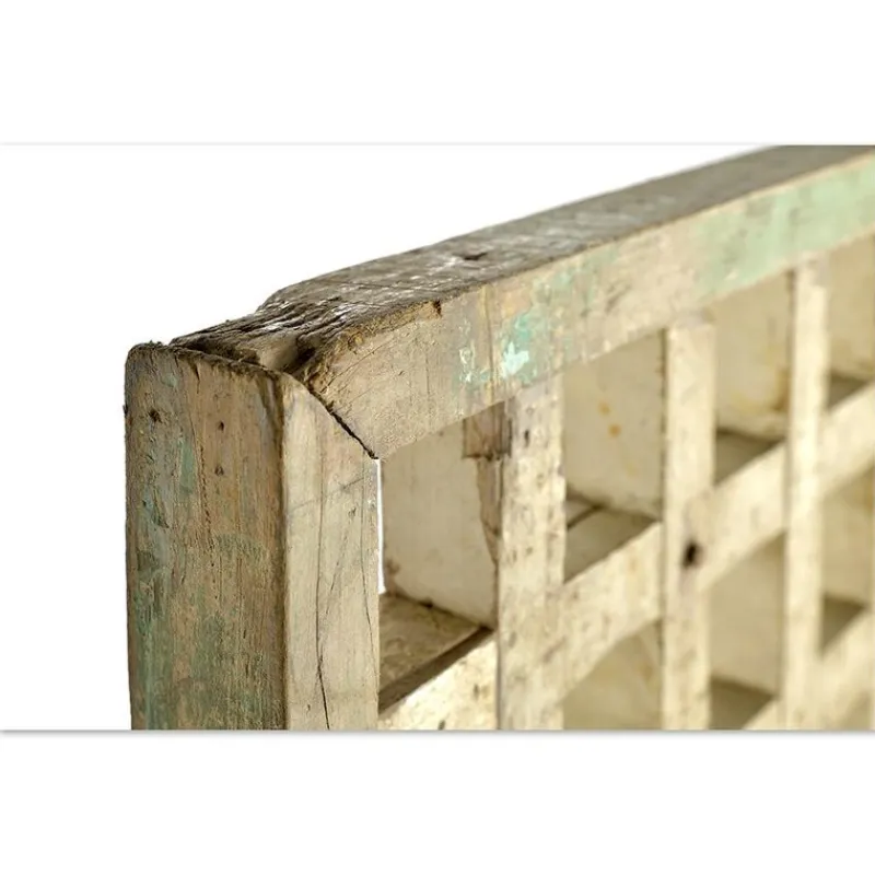 Pamono Screen in Patinated Solid Wood> Room Dividers & Screens