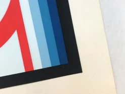 Pamono Screenprint by Jo Niemeyer, 1974><noscript><img width=