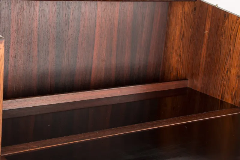 Pamono Scriban Bar and Secretary in Rosewood and Formica by Hans Olsen for C.S Mobler, 1960> Secretaires