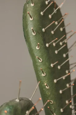 Pamono Sculptural Cactus Floor Lamp in Travertine and Fiberglass, 1970s><noscript><img width=