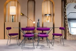 Clearance Pamono Sculptural Centre Table with Glass Top and Wrought Iron Frame