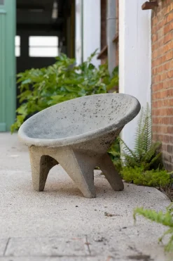Pamono Sculptural Concrete Chair, Italy