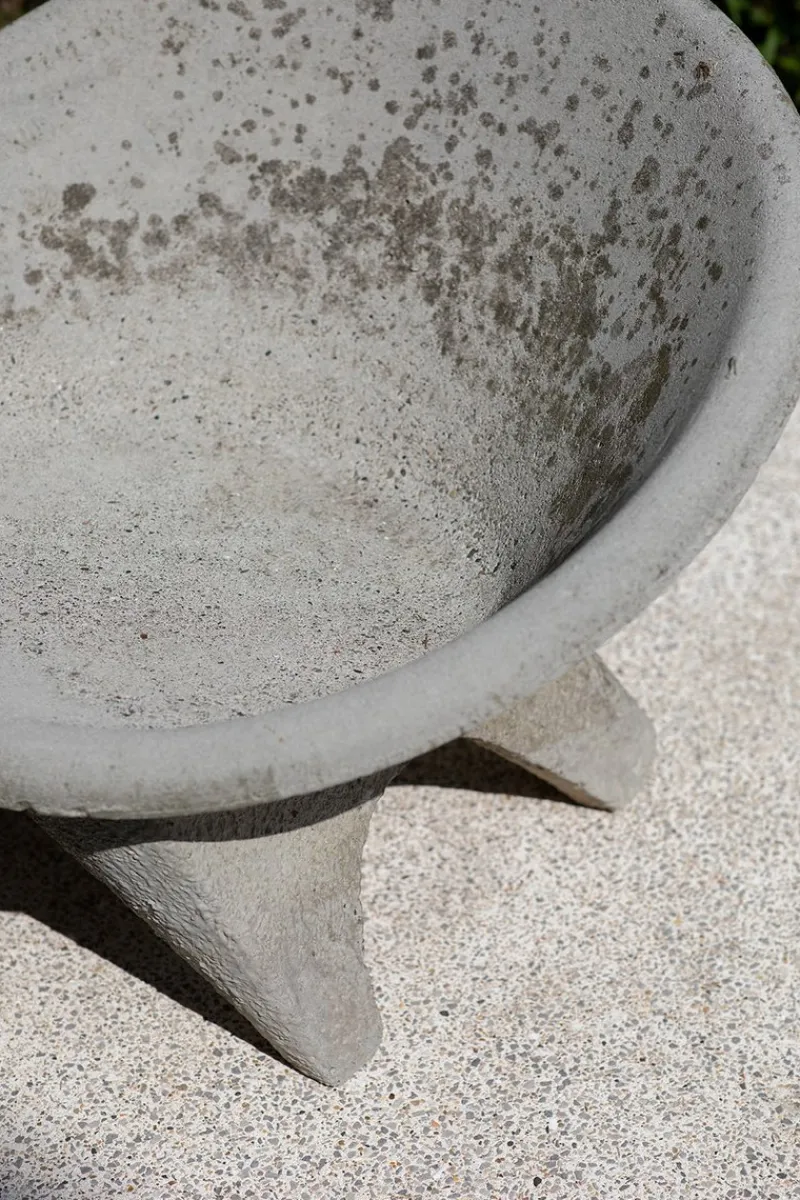 Pamono Sculptural Concrete Chair, Italy