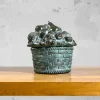 Pamono Sculptural Gilt Bronze Ice Bucket by Mauro Manetti, Italy, 1970s> Ice Buckets & Wine Coolers
