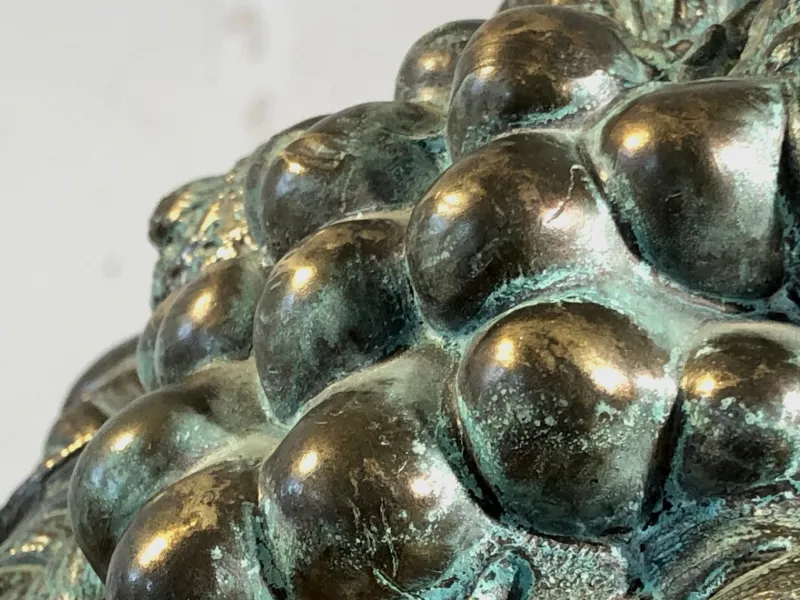 Pamono Sculptural Gilt Bronze Ice Bucket by Mauro Manetti, Italy, 1970s> Ice Buckets & Wine Coolers