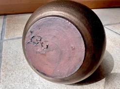 Pamono Sculptural Layer-Glazed Studio Ceramic Art Vase by Cornelsen Kindermann, Germany, 1960s><noscript><img width=