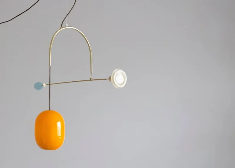 Pamono Sculptural Light No. 34 by Milla Vaahtera> Ceiling Lights
