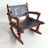 Clearance Pamono Sculptural Rocking Chair by Angel Pazmiño for Muebles De Estilo, 1960s