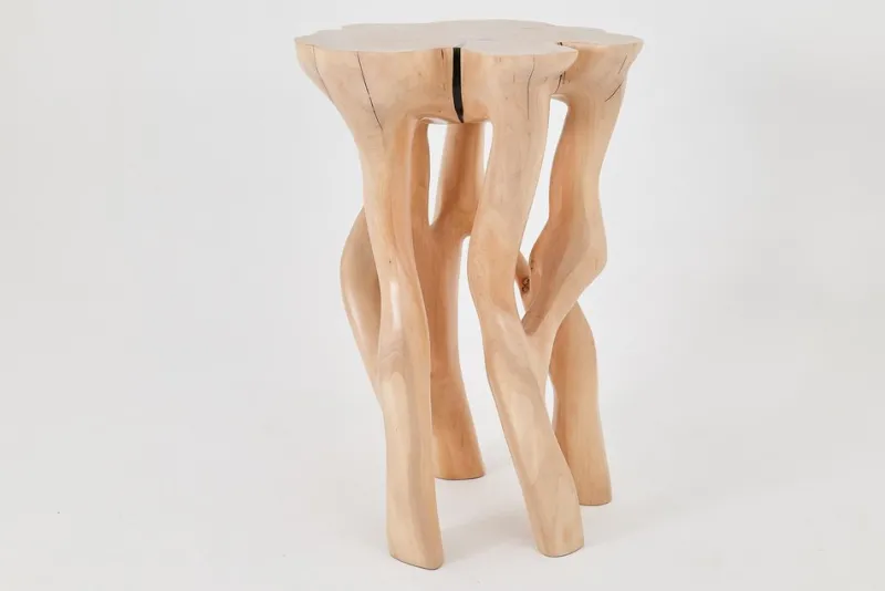 Outlet Pamono Sculptural Side Table by Logniture