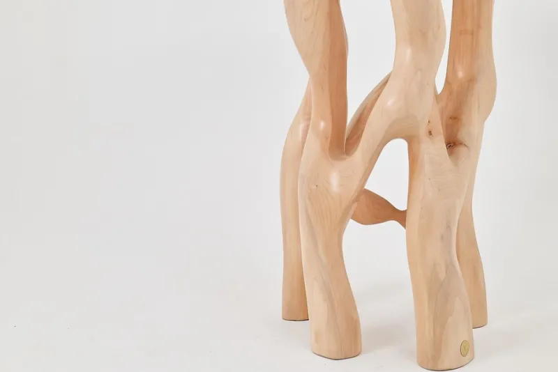 Outlet Pamono Sculptural Side Table by Logniture