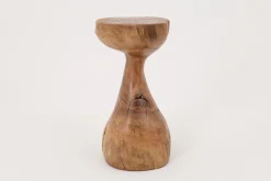 Hot Pamono Sculptural Side Table in Walnut by Logniture