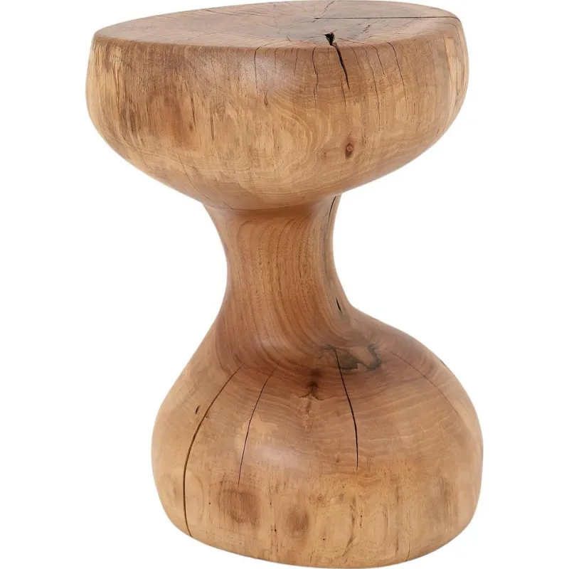 Pamono Sculptural Side Table in Walnut by Logniture> Tables
