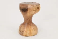 Pamono Sculptural Side Table in Walnut by Logniture><noscript><img width=