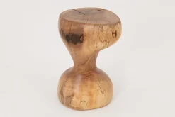 Pamono Sculptural Side Table in Walnut by Logniture><noscript><img width=