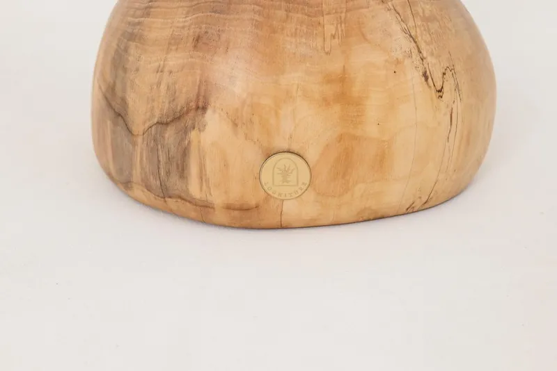 Pamono Sculptural Side Table in Walnut by Logniture> Tables