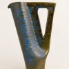 Hot Pamono Sculptural Stoneware Pitcher with Blue and Brown Glaze, 1950s
