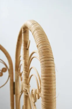 Online Pamono Sculptural Three-Part Room Divider in Rattan and Wicker, 1970s