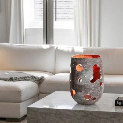 Pamono Sculptural Wide Lantern Vase by Donatas Zukauskas> Garden Lighting|Garden Lighting