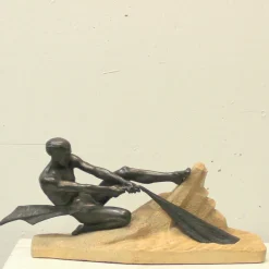 New Pamono Sculpture by Max Le Verrier, 1940s