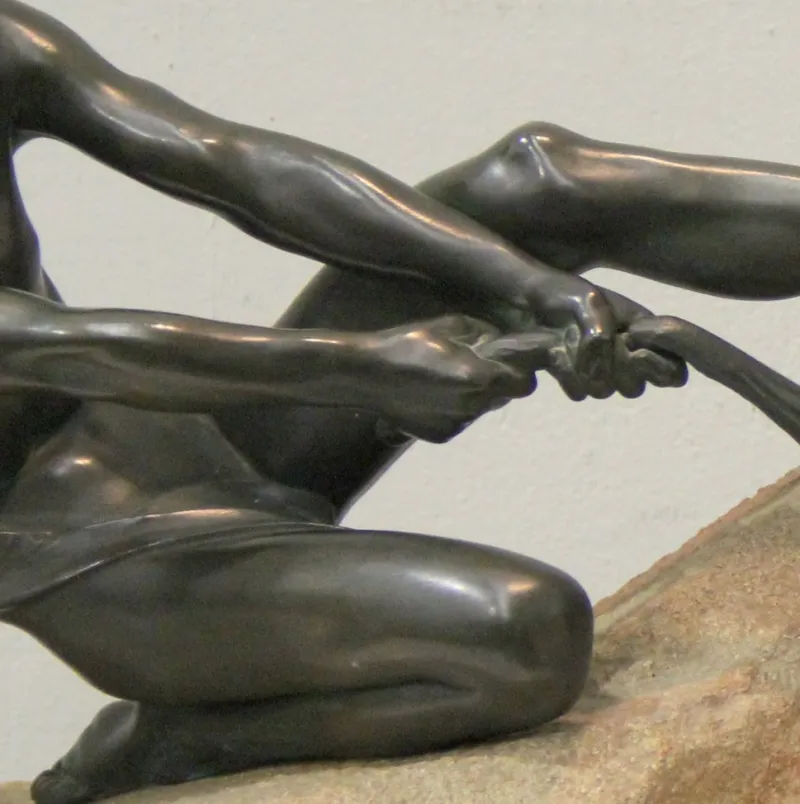 New Pamono Sculpture by Max Le Verrier, 1940s