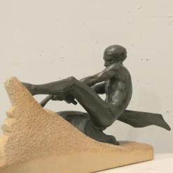 New Pamono Sculpture by Max Le Verrier, 1940s
