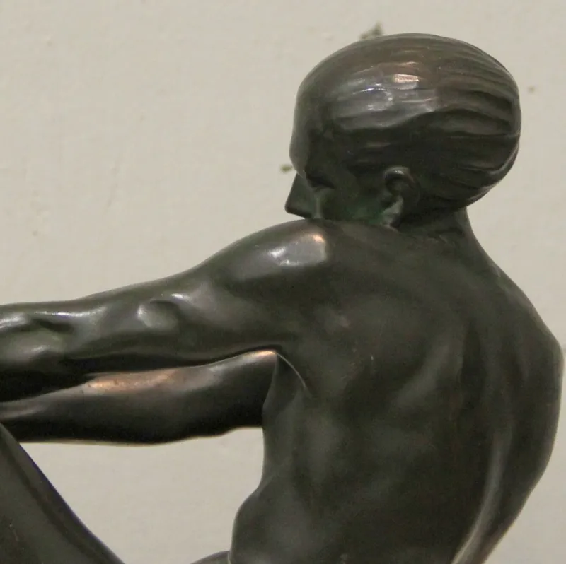 New Pamono Sculpture by Max Le Verrier, 1940s