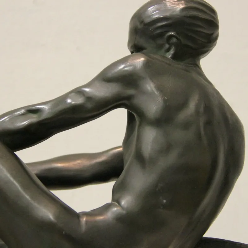 New Pamono Sculpture by Max Le Verrier, 1940s