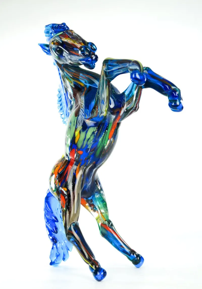 Pamono Sculpture Horse Fantasy from Made Murano Glass, 2021> Decorative Objects