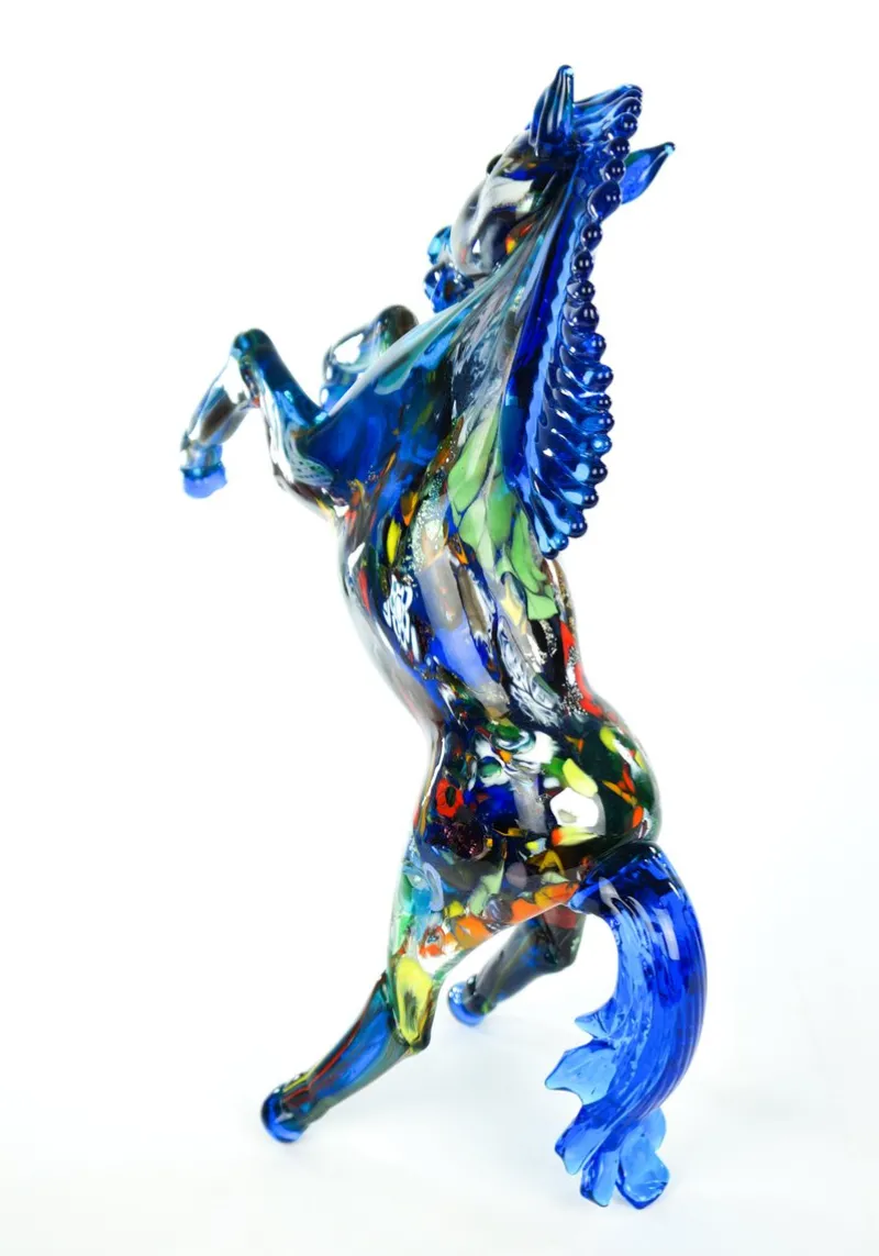 Pamono Sculpture Horse Fantasy from Made Murano Glass, 2021> Decorative Objects
