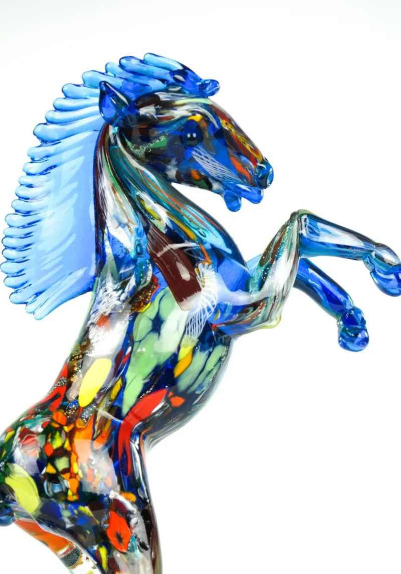 Pamono Sculpture Horse Fantasy from Made Murano Glass, 2021> Decorative Objects