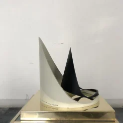 Clearance Pamono Sculpture in Brass and Iron by Malimpensa Giuliano, 1999