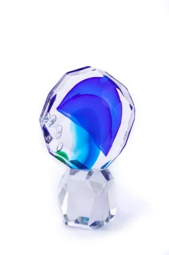 Pamono Sculpture in Murano Glass by 1295 Murano><noscript><img width=