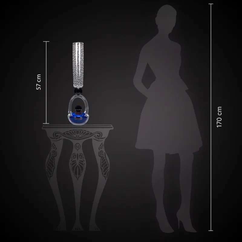 Discount Pamono Sculpture in Murano Glass by 1295 Murano