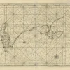 Discount Pamono Sea Chart of Baya De Saldanha with Robben Island in South Africa, 1726, Paper