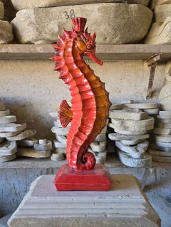 Discount Pamono Seahorse in Ceramic from Ceramiche Ceccarelli