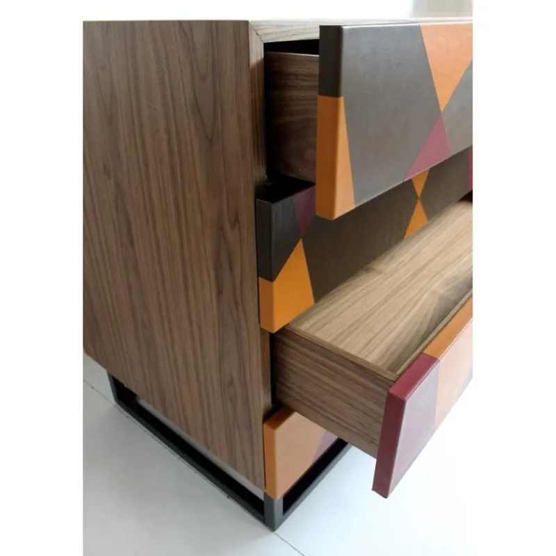 Pamono Seasons Chest of Drawers in Laminated Wood by Oscar Maschera> Storage