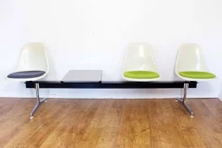 Clearance Pamono 3-Seat Bench by Charles & Ray Eames for Vitra, 1970s