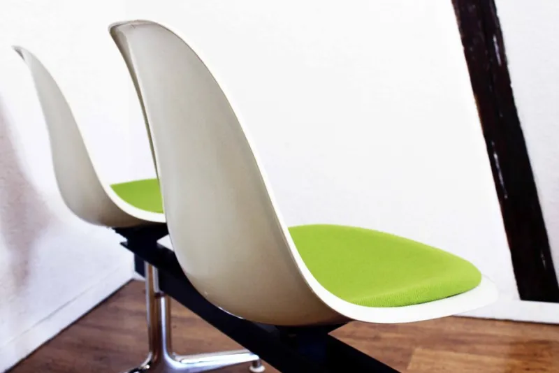 Clearance Pamono 3-Seat Bench by Charles & Ray Eames for Vitra, 1970s