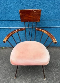 Pamono Seating Group by Richard McCarthy for Selrite, USA, 1950s, Set of 5><noscript><img width=