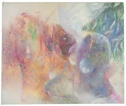 Pamono Sebastiano Sanguigni, Nude Figures Abstraction, Oil Painting, 2000s> Abstraction